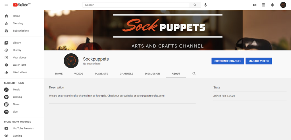 Designs.ai | Must knows to build a quality YouTube channel for your business - Stunning channel art created using Designmaker
