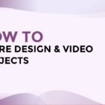 Designs.ai - How to share your video and design projects in Designs.ai?